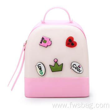 Wholesale TPE Casual Lovely Waterproof Backpack Kids Girls School for Gift Promotion